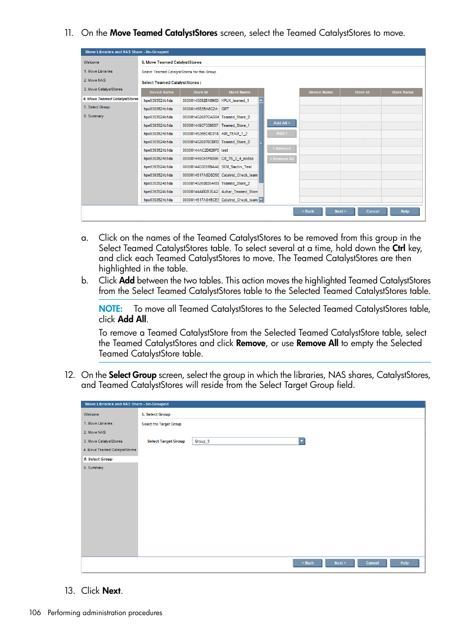 HP StorageWorks Data Replication Manager Software User Manual | Page 106 / 144