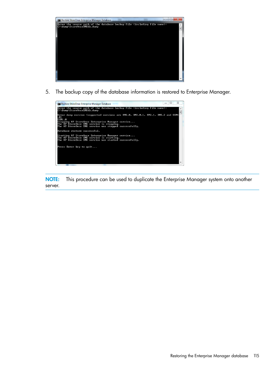 HP StorageWorks Data Replication Manager Software User Manual | Page 115 / 144
