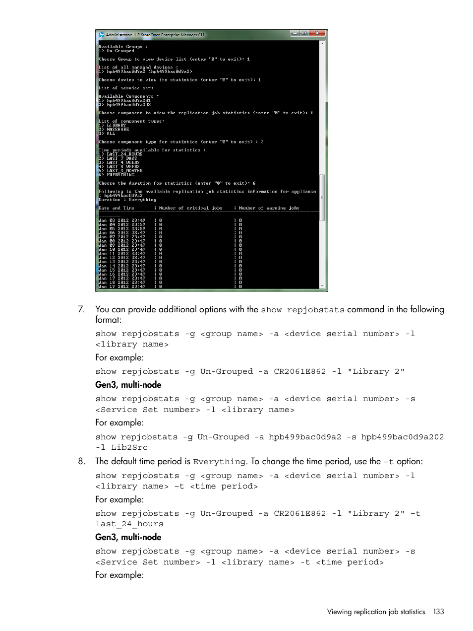 HP StorageWorks Data Replication Manager Software User Manual | Page 133 / 144