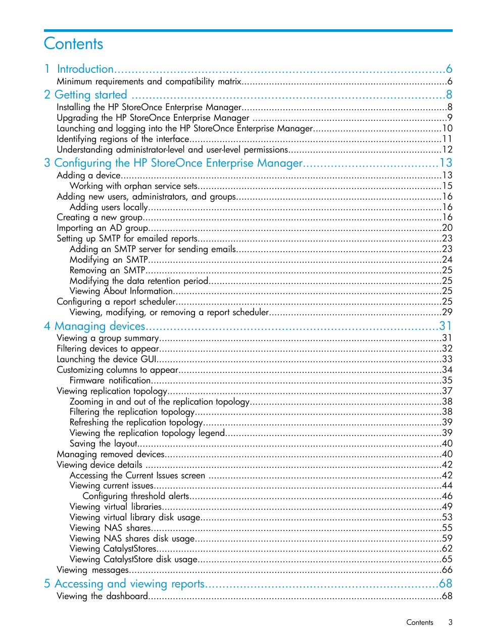 HP StorageWorks Data Replication Manager Software User Manual | Page 3 / 144