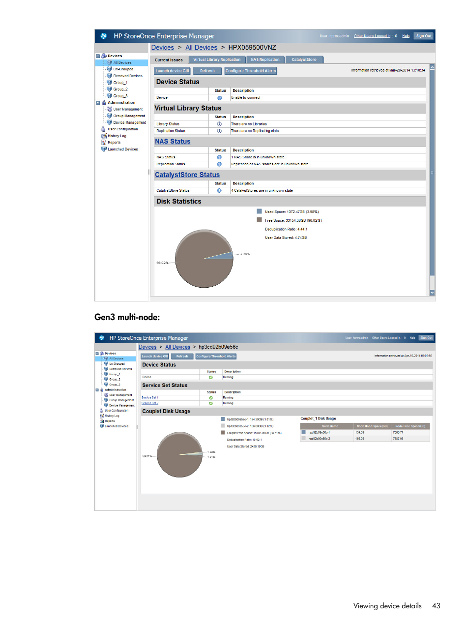 HP StorageWorks Data Replication Manager Software User Manual | Page 43 / 144