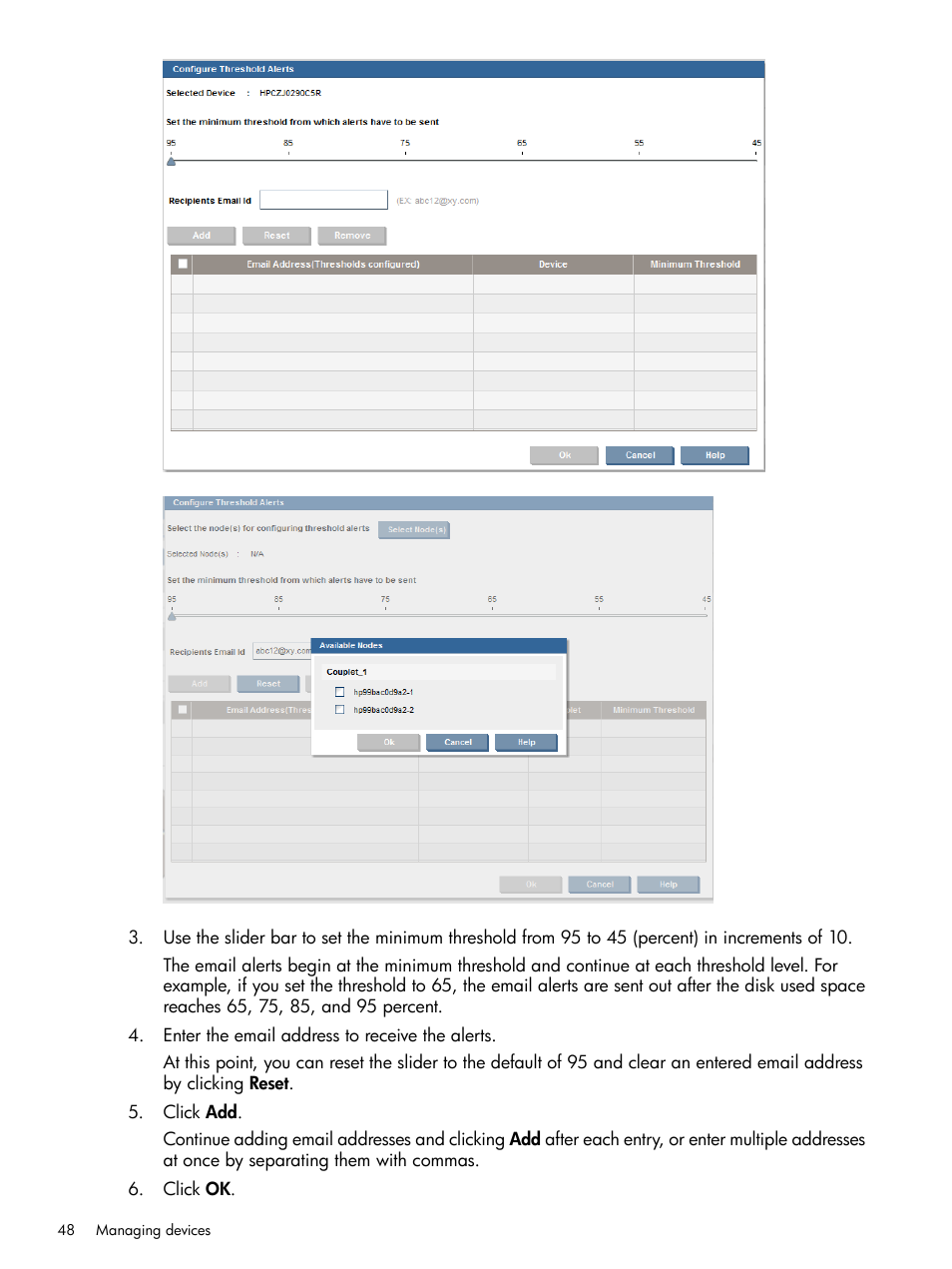 HP StorageWorks Data Replication Manager Software User Manual | Page 48 / 144