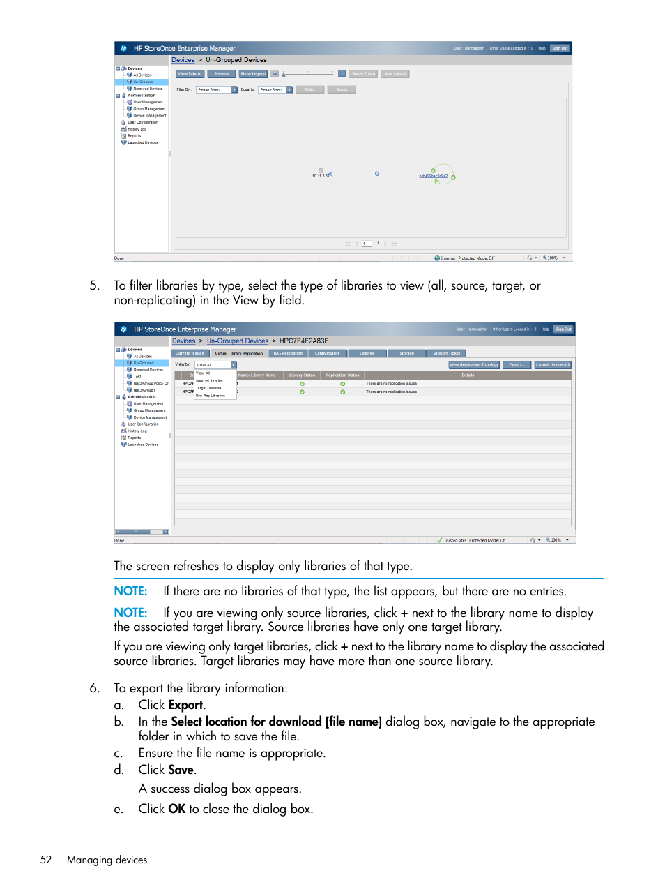 HP StorageWorks Data Replication Manager Software User Manual | Page 52 / 144