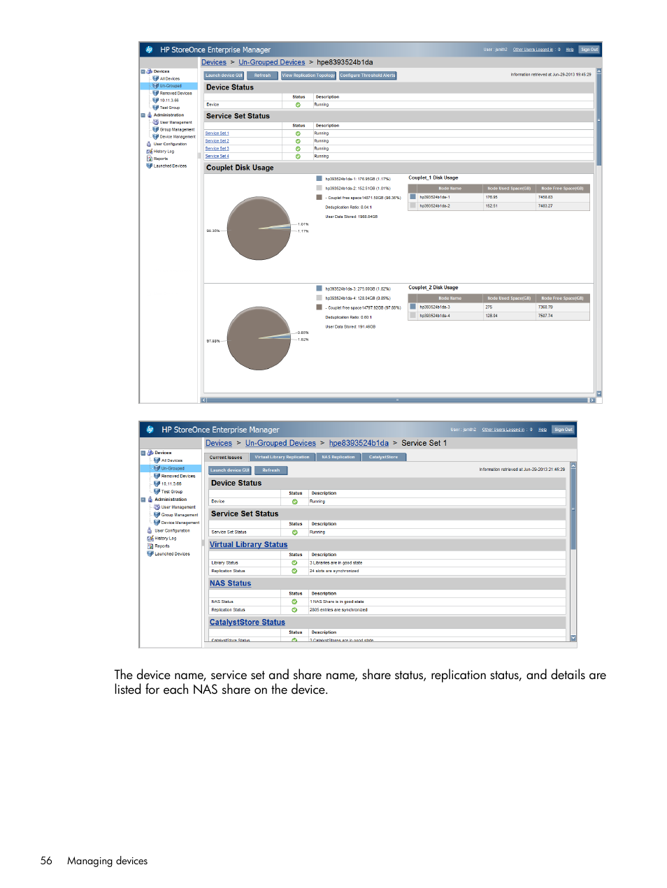 HP StorageWorks Data Replication Manager Software User Manual | Page 56 / 144