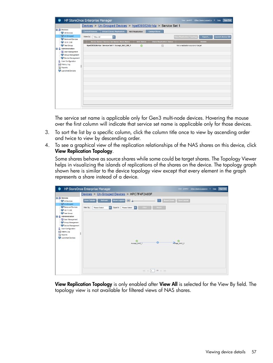 HP StorageWorks Data Replication Manager Software User Manual | Page 57 / 144