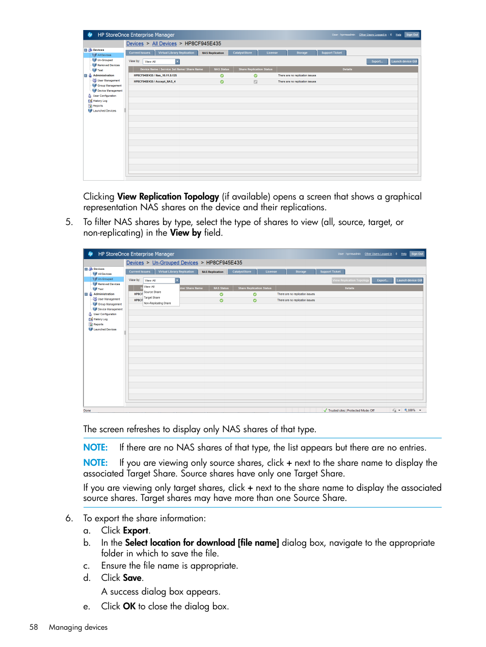 HP StorageWorks Data Replication Manager Software User Manual | Page 58 / 144