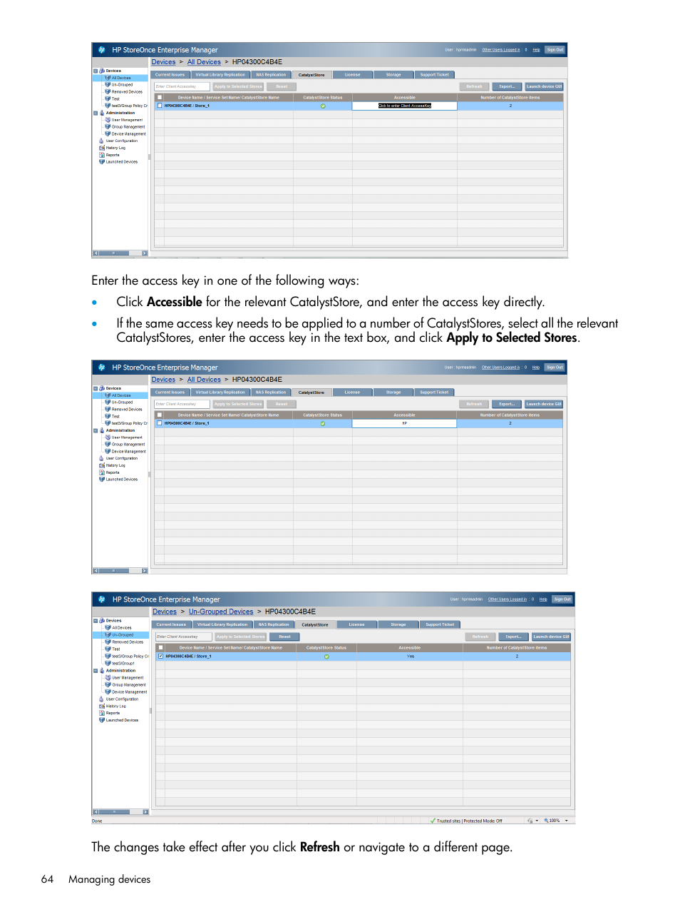 HP StorageWorks Data Replication Manager Software User Manual | Page 64 / 144