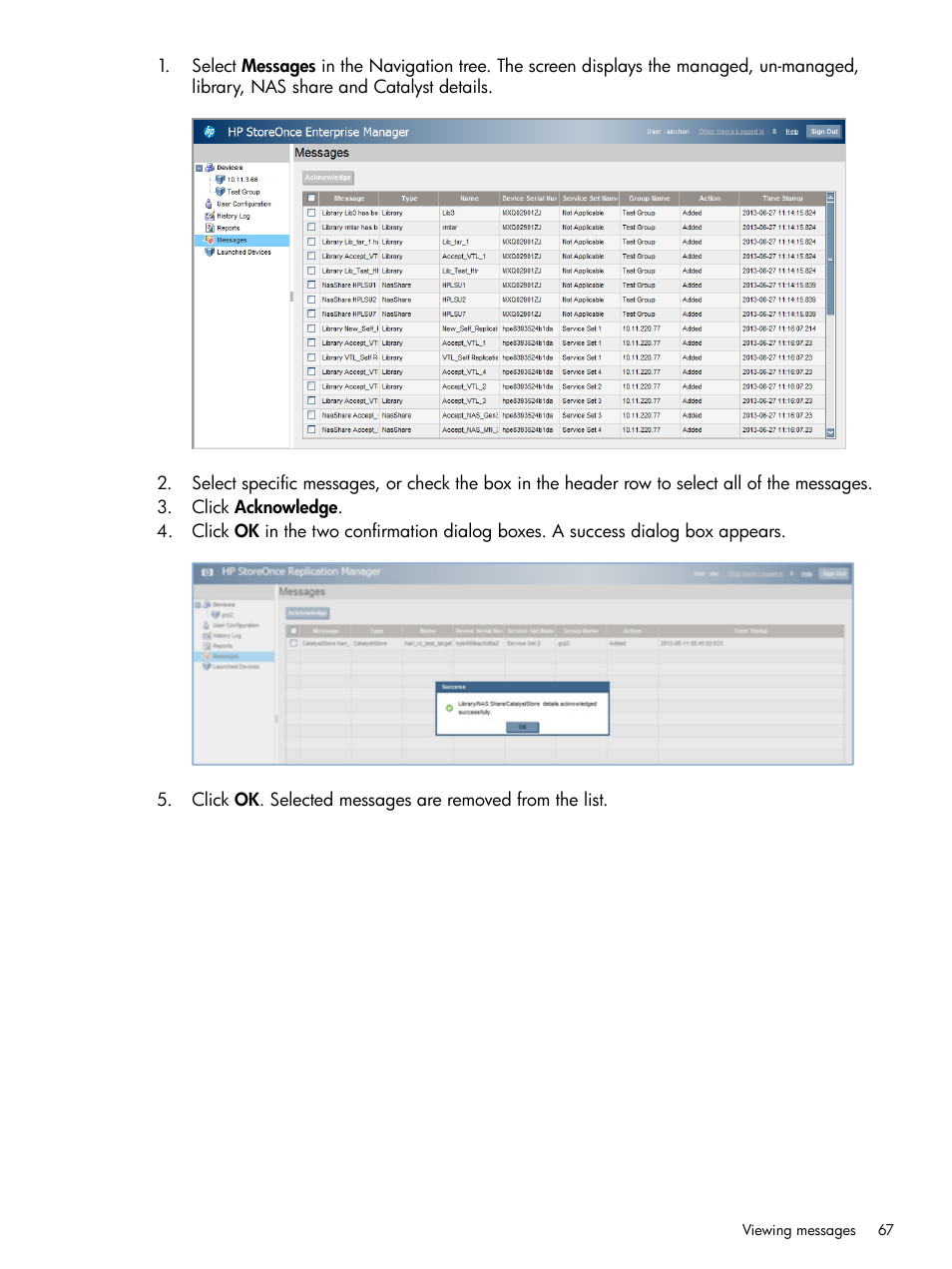 HP StorageWorks Data Replication Manager Software User Manual | Page 67 / 144