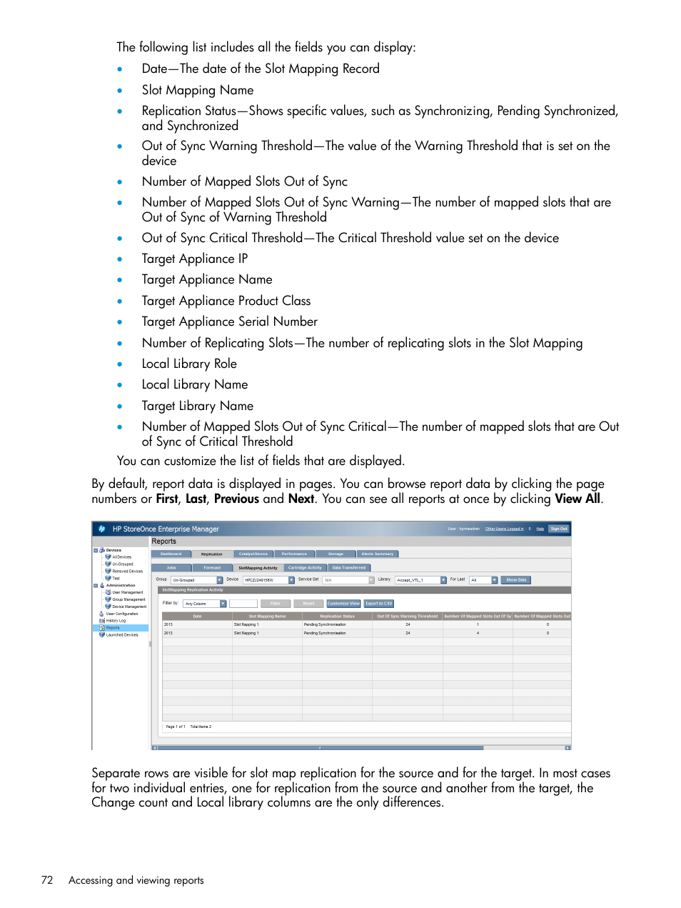 HP StorageWorks Data Replication Manager Software User Manual | Page 72 / 144