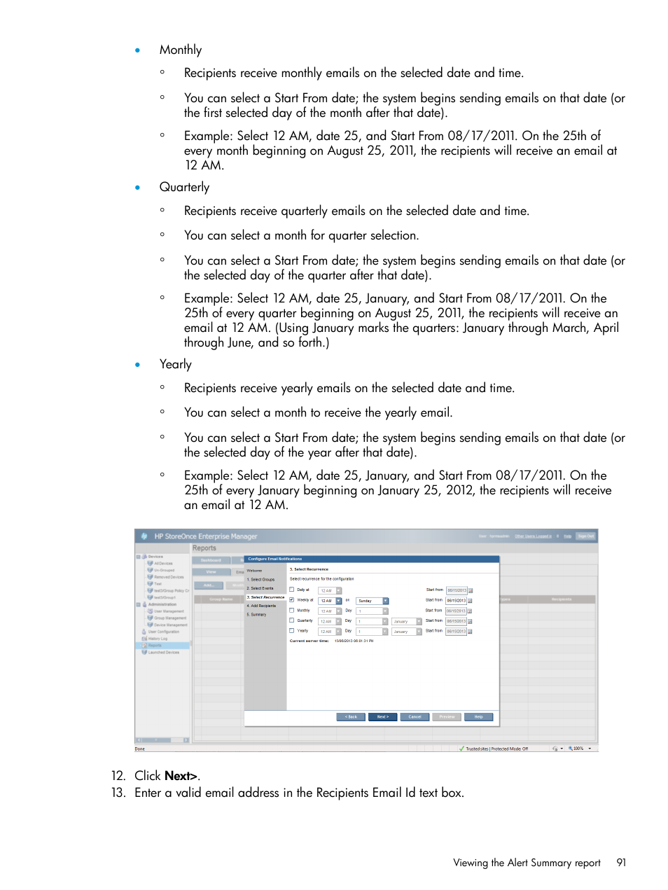 HP StorageWorks Data Replication Manager Software User Manual | Page 91 / 144