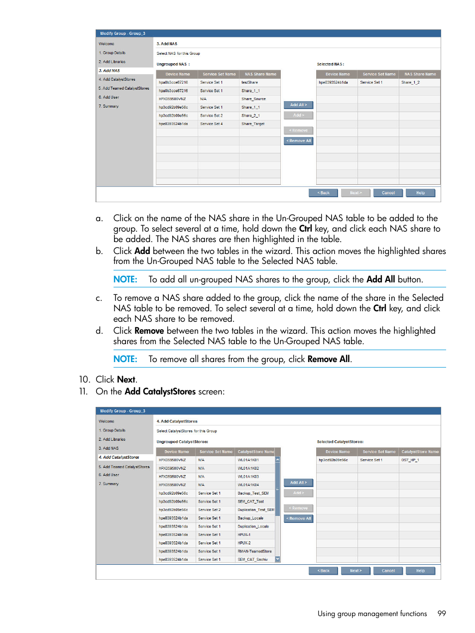HP StorageWorks Data Replication Manager Software User Manual | Page 99 / 144