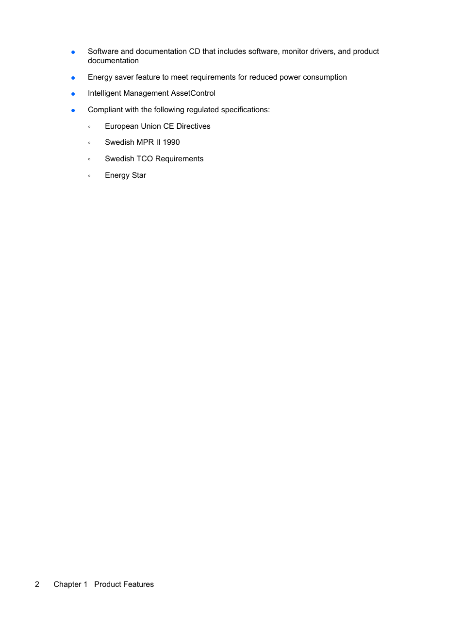 HP L1750 17-inch LCD Monitor User Manual | Page 8 / 49