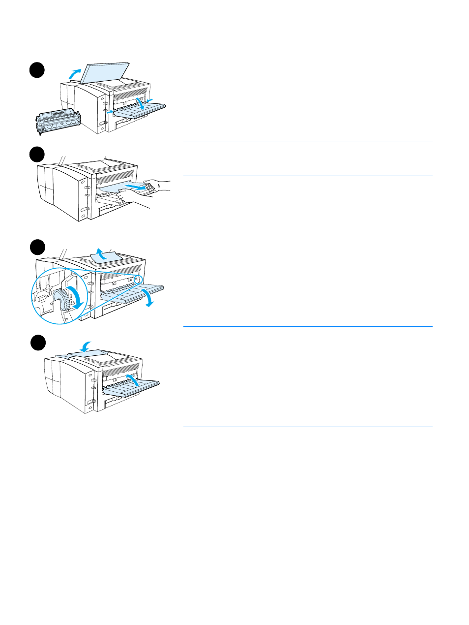 Output areas | HP LaserJet 2300 Printer series User Manual | Page 102 / 196