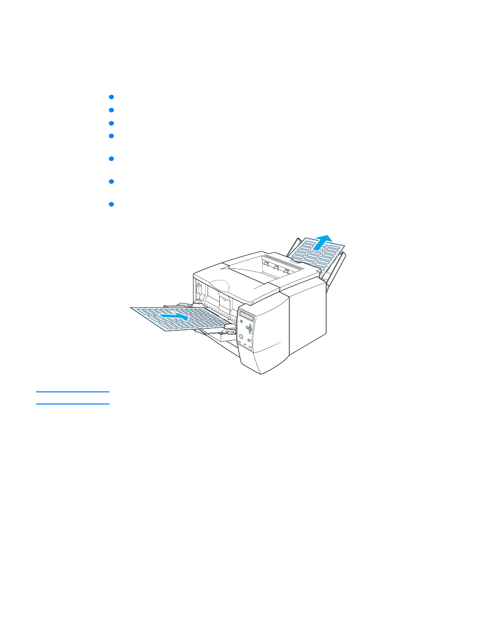 Printing on labels, Guidelines for printing on labels | HP LaserJet 2300 Printer series User Manual | Page 41 / 196