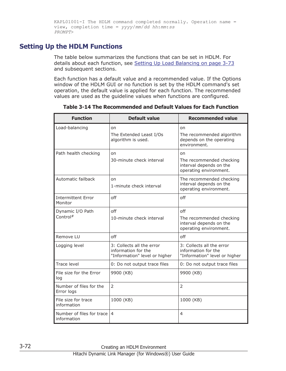 Setting up the hdlm functions, Setting up the hdlm functions -72, Setting up the hdlm | HP XP7 Storage User Manual | Page 140 / 446