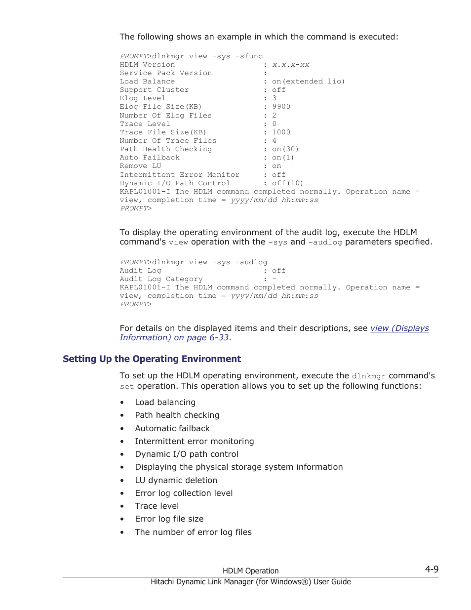 Setting up the operating environment -9 | HP XP7 Storage User Manual | Page 171 / 446