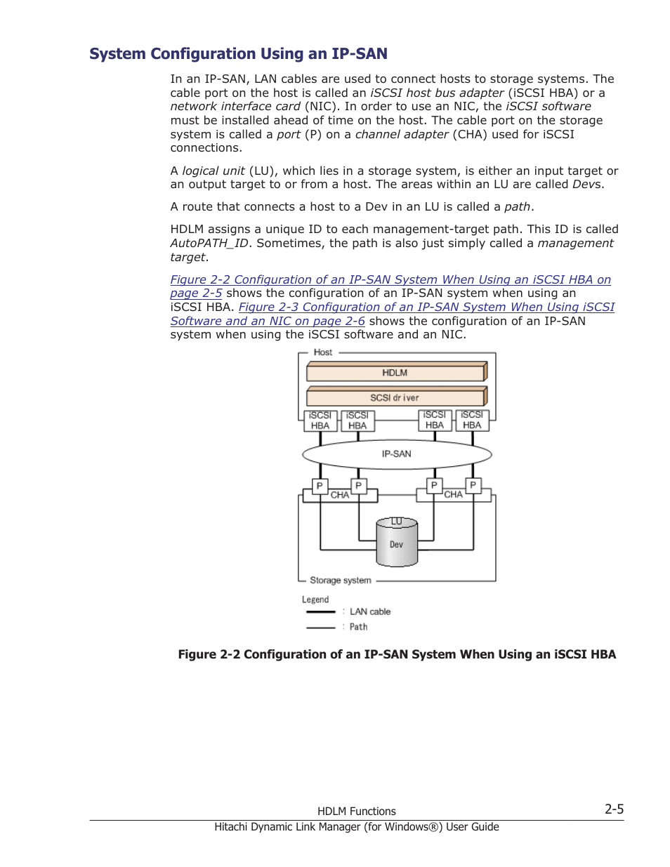 System configuration using an ip-san, System configuration using an ip-san -5 | HP XP7 Storage User Manual | Page 25 / 446