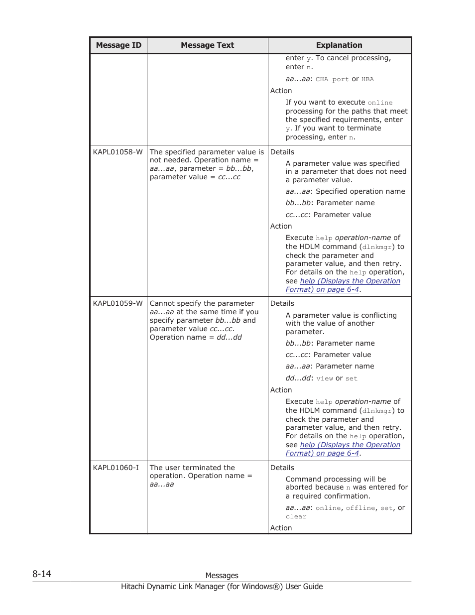 HP XP7 Storage User Manual | Page 312 / 446