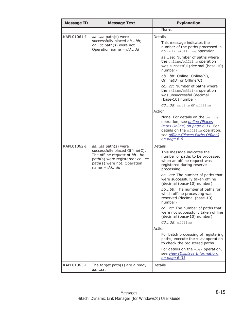 HP XP7 Storage User Manual | Page 313 / 446