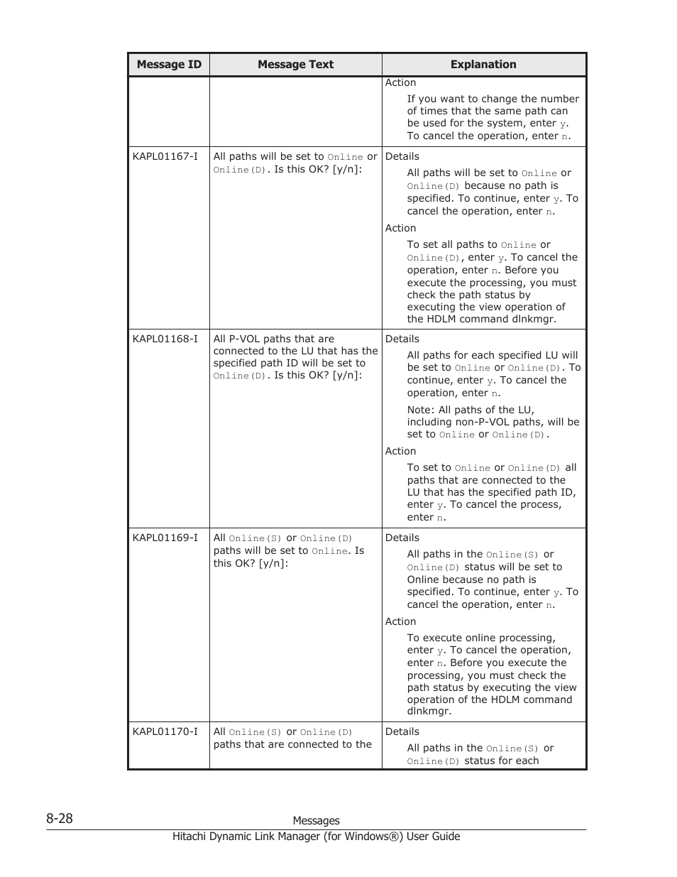 HP XP7 Storage User Manual | Page 326 / 446