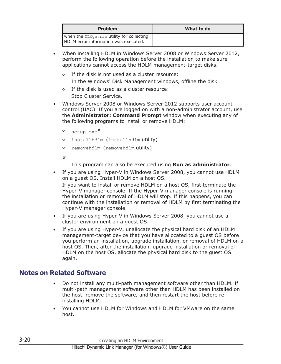 Notes on related software, Notes on related software -20 | HP XP7 Storage User Manual | Page 88 / 446