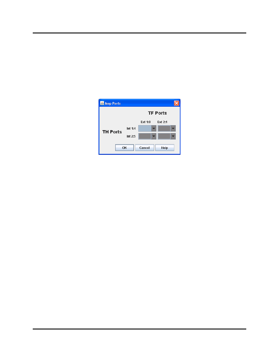 Map ports dialog | HP Switch SFP Modules User Manual | Page 94 / 100