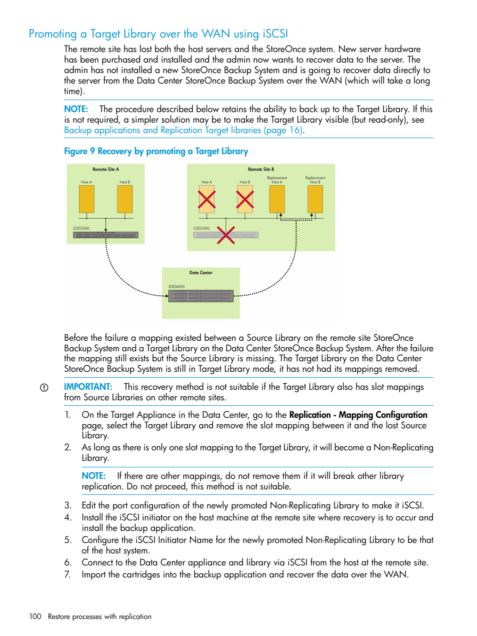 HP StoreOnce Backup User Manual | Page 100 / 178