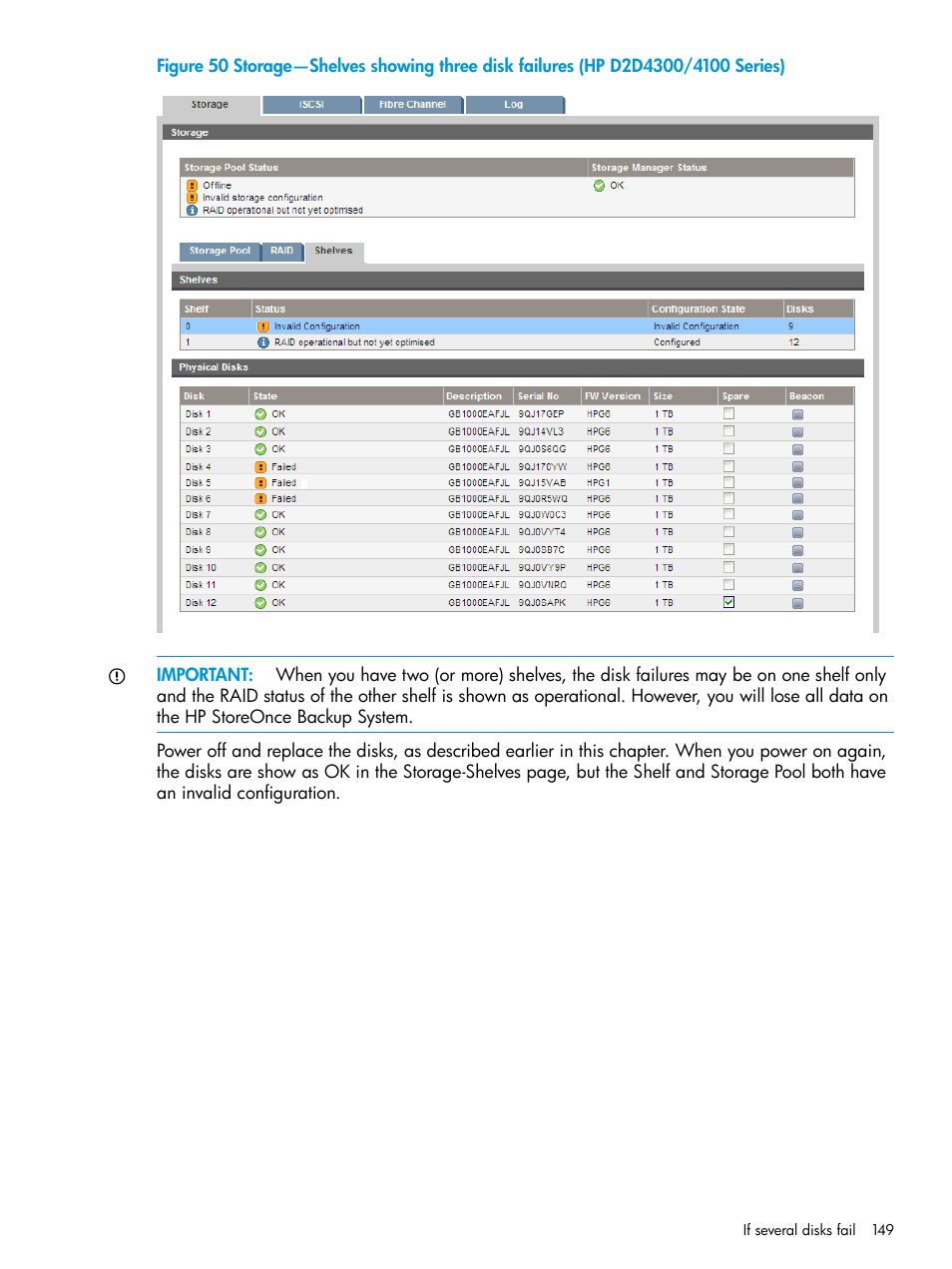 HP StoreOnce Backup User Manual | Page 149 / 178