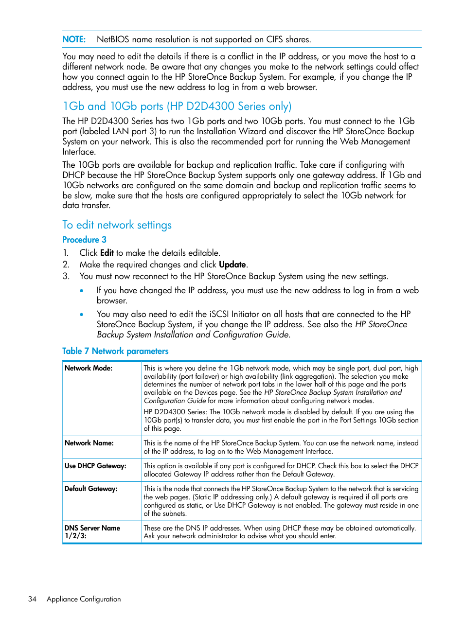 HP StoreOnce Backup User Manual | Page 34 / 178