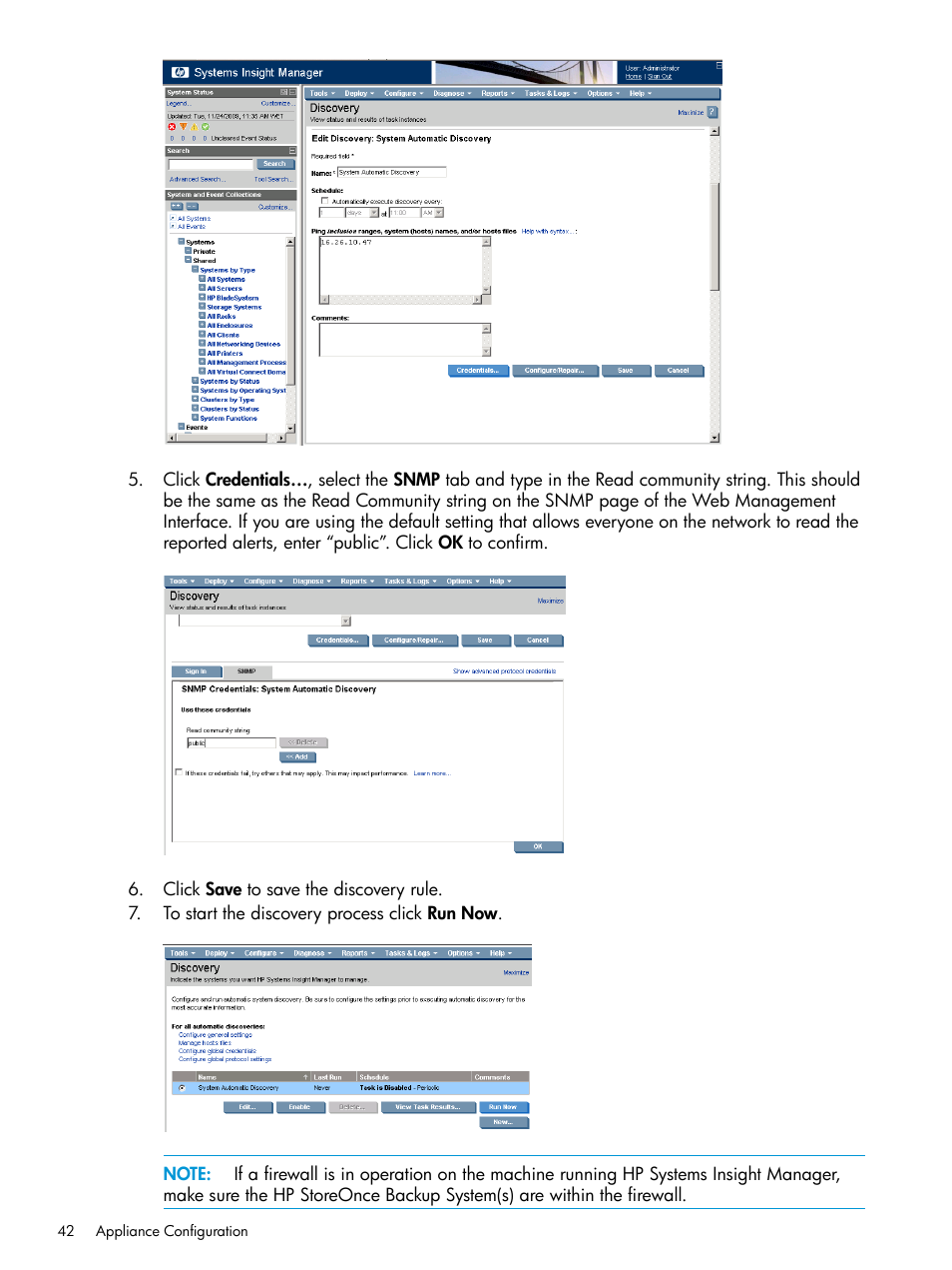 HP StoreOnce Backup User Manual | Page 42 / 178