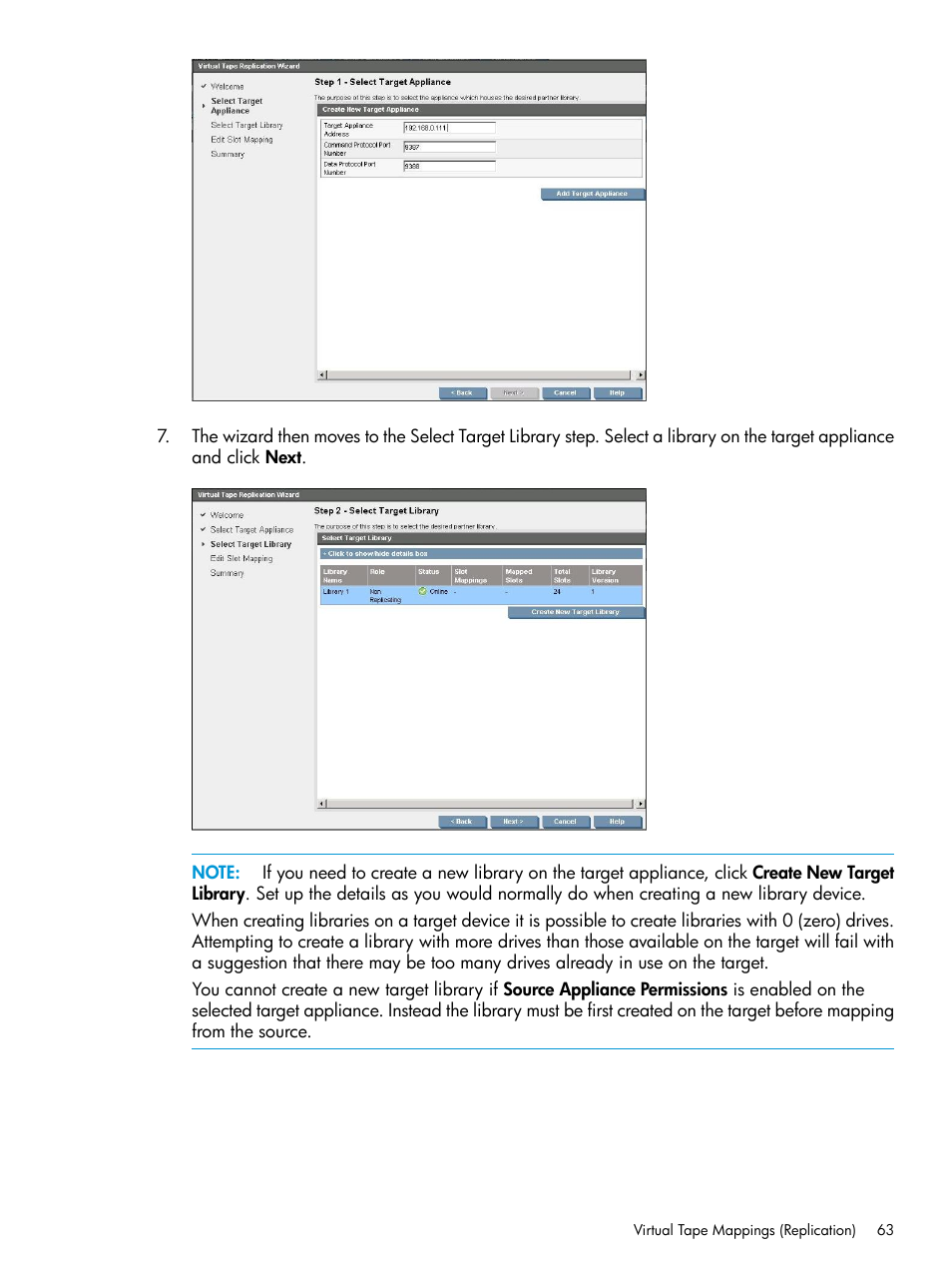 HP StoreOnce Backup User Manual | Page 63 / 178