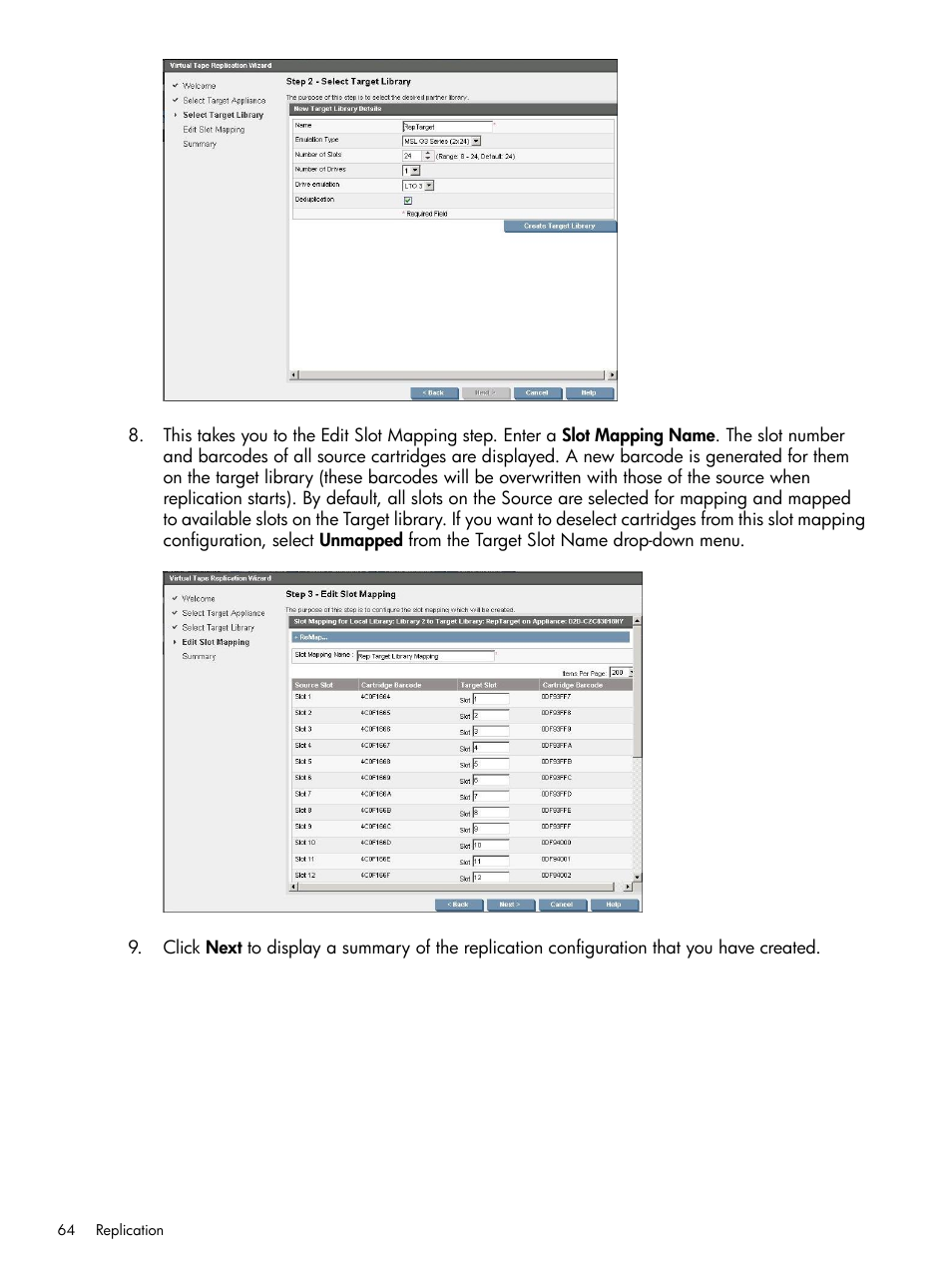 HP StoreOnce Backup User Manual | Page 64 / 178