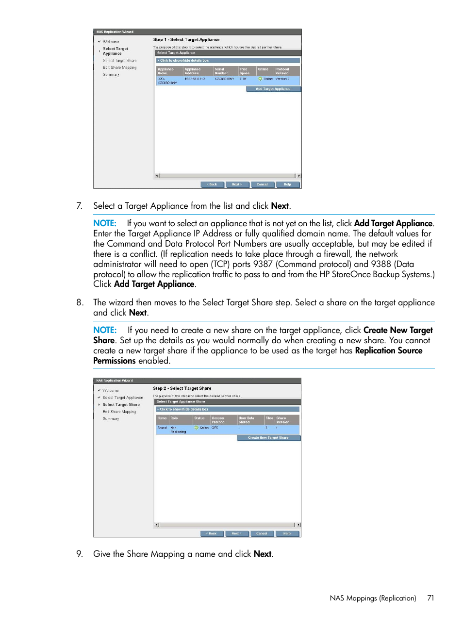 HP StoreOnce Backup User Manual | Page 71 / 178