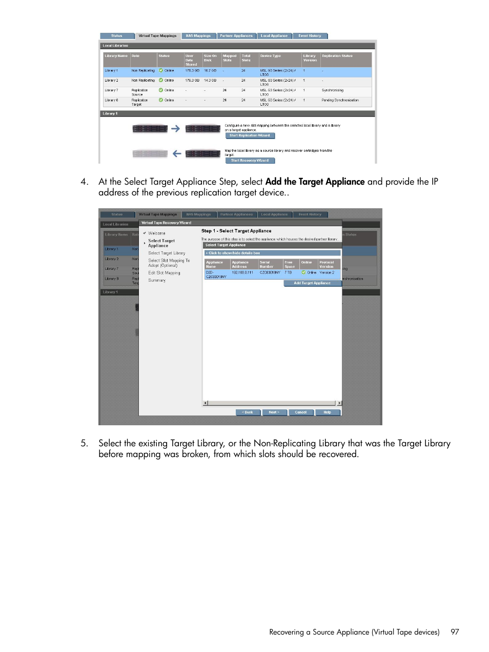 HP StoreOnce Backup User Manual | Page 97 / 178