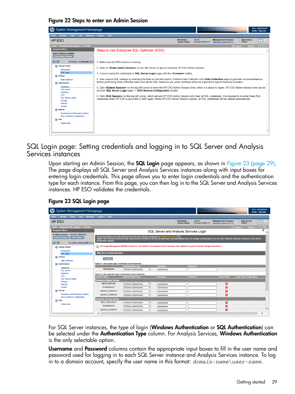 Setting | HP ProLiant DL980 G7 Server User Manual | Page 29 / 81