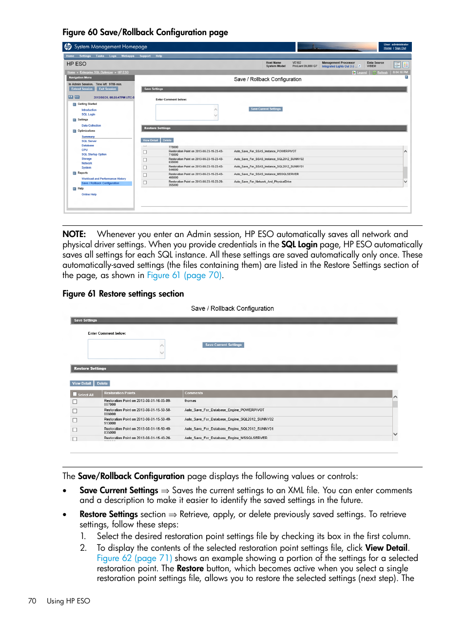 HP ProLiant DL980 G7 Server User Manual | Page 70 / 81