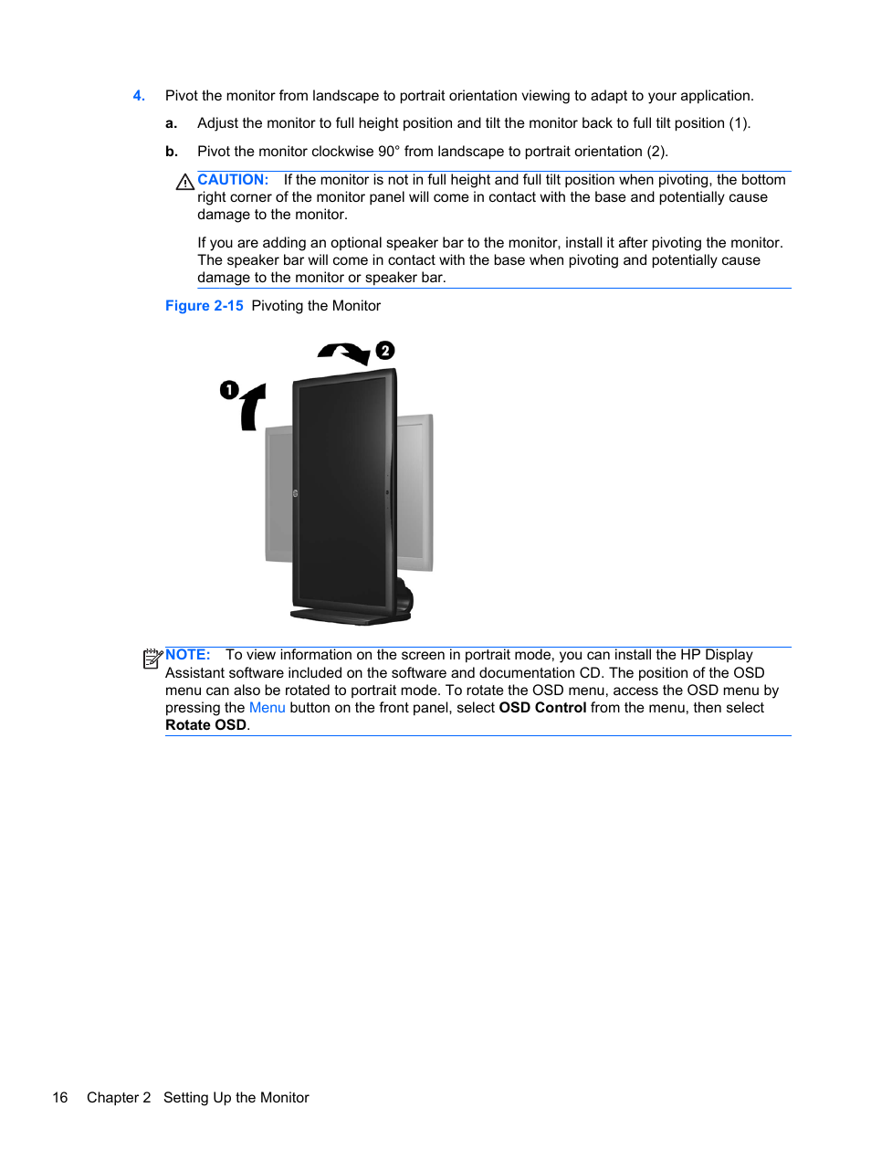 HP Compaq L2311c 23-inch Notebook Docking Monitor User Manual | Page 22 / 32