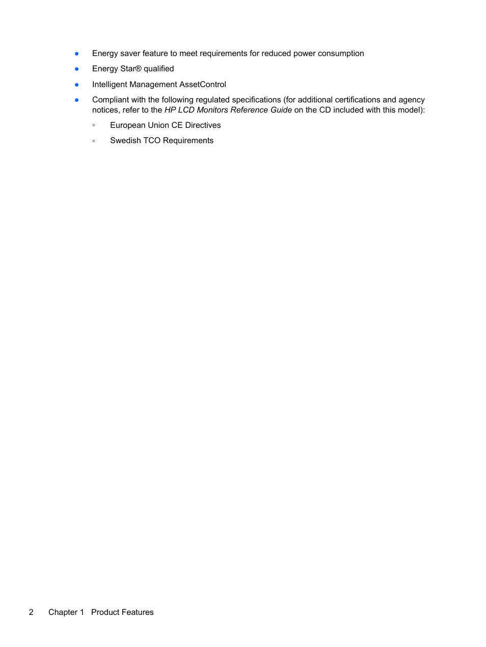 HP Compaq L2311c 23-inch Notebook Docking Monitor User Manual | Page 8 / 32