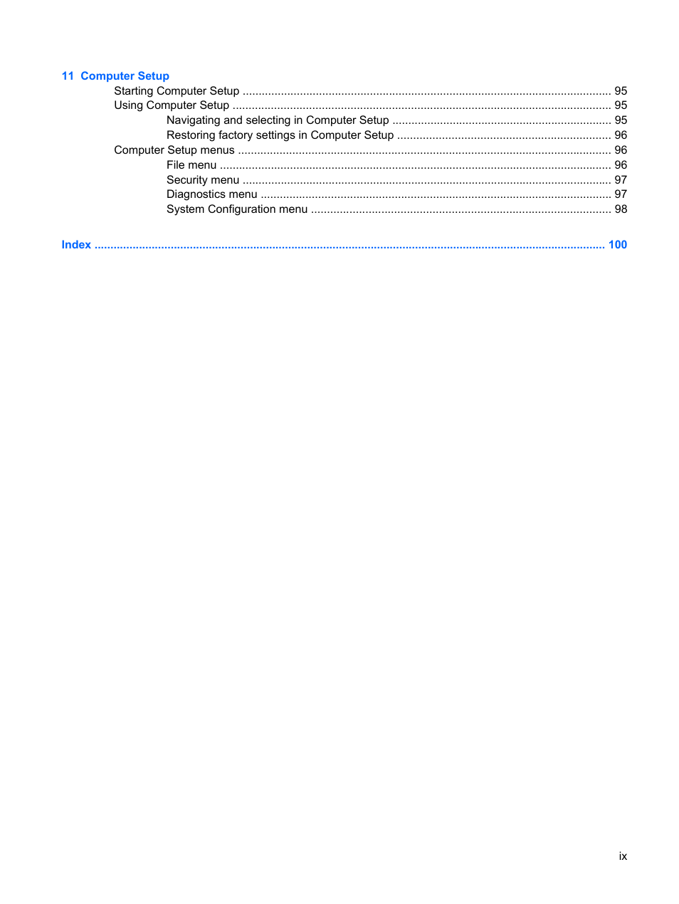 HP Mini 5101 User Manual | Page 9 / 114