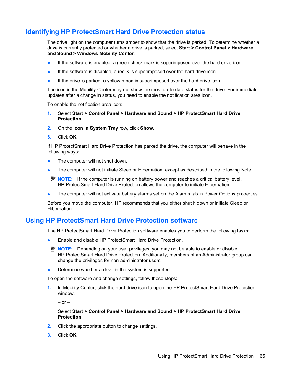 HP Pavilion dm4-1018tx Entertainment Notebook PC User Manual | Page 75 / 119