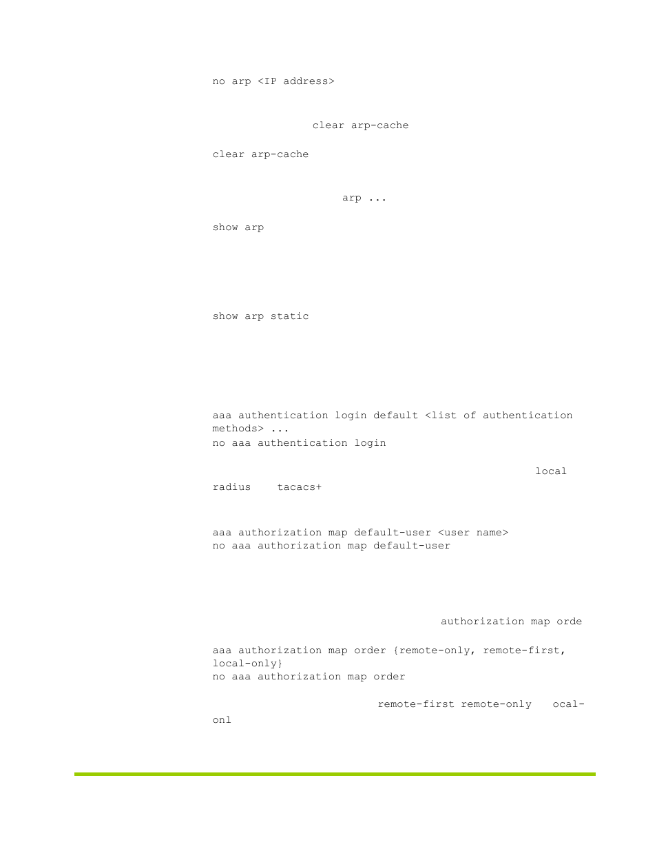 Authentication method and order | HP VMA-series Memory Arrays User Manual | Page 153 / 278