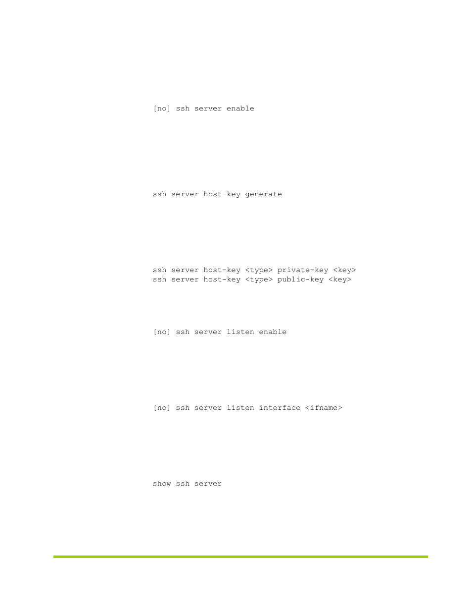 Ssh configuration | HP VMA-series Memory Arrays User Manual | Page 157 / 278