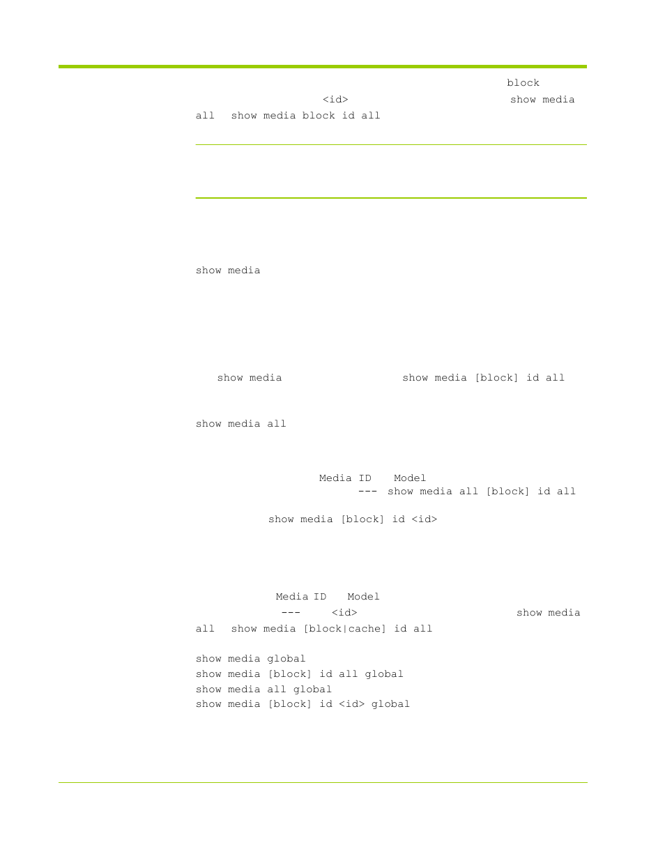 Show media | HP VMA-series Memory Arrays User Manual | Page 168 / 278