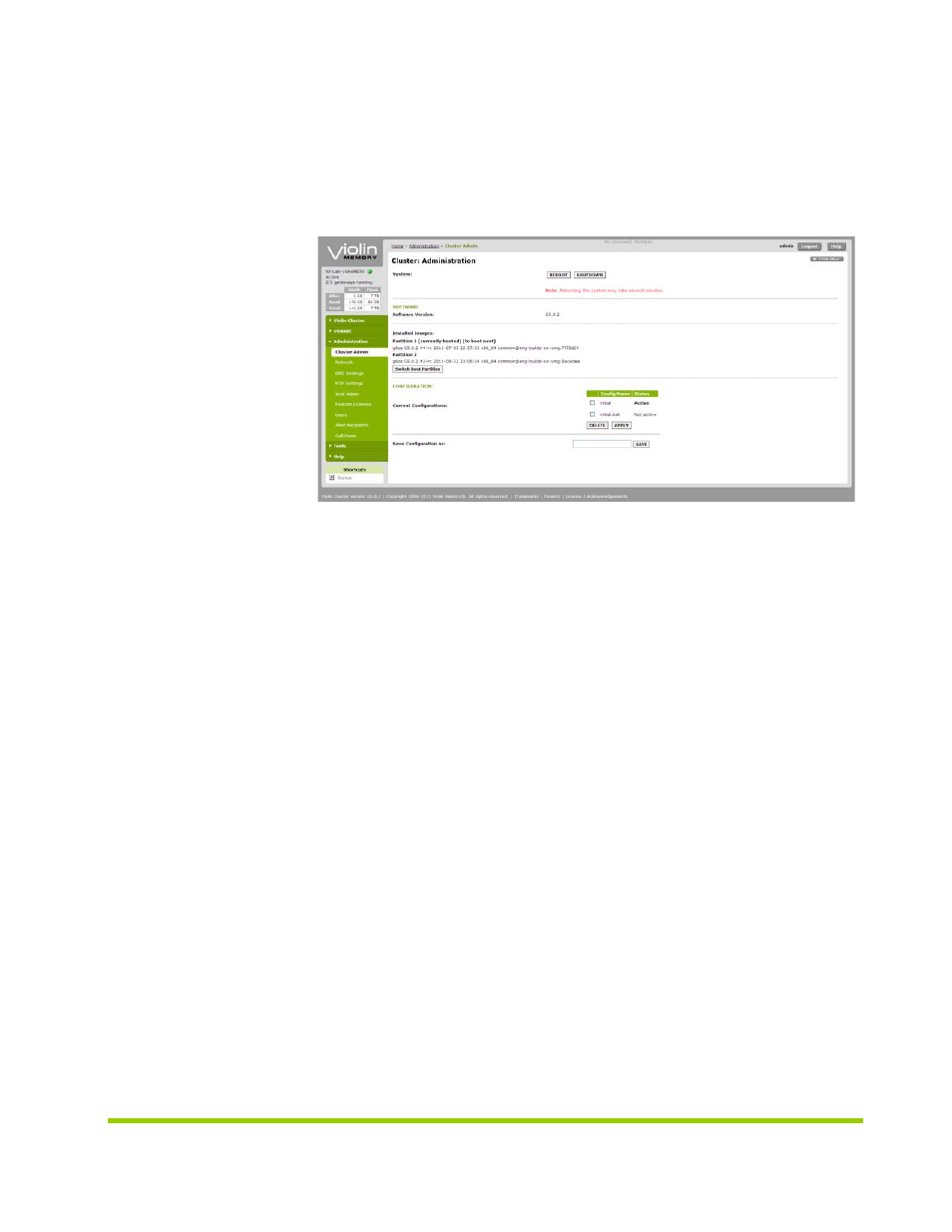 For more information, see, Cluster | HP VMA-series Memory Arrays User Manual | Page 193 / 278