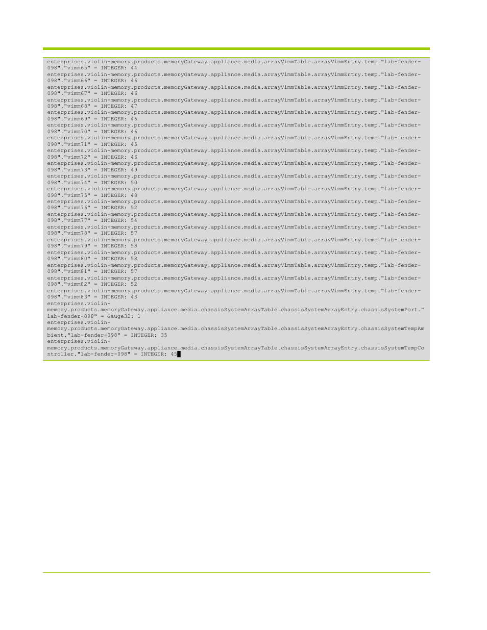 HP VMA-series Memory Arrays User Manual | Page 252 / 278