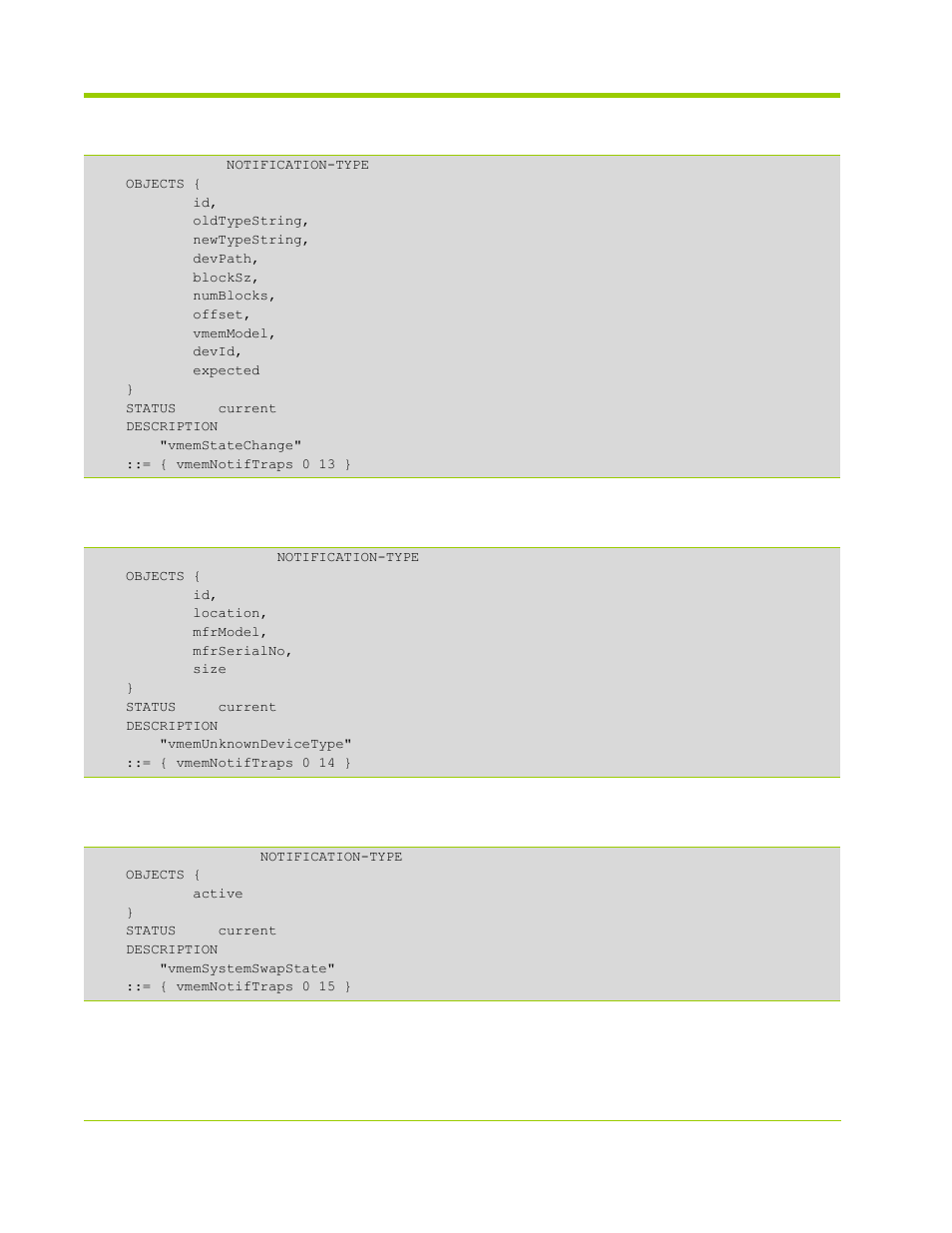 HP VMA-series Memory Arrays User Manual | Page 258 / 278