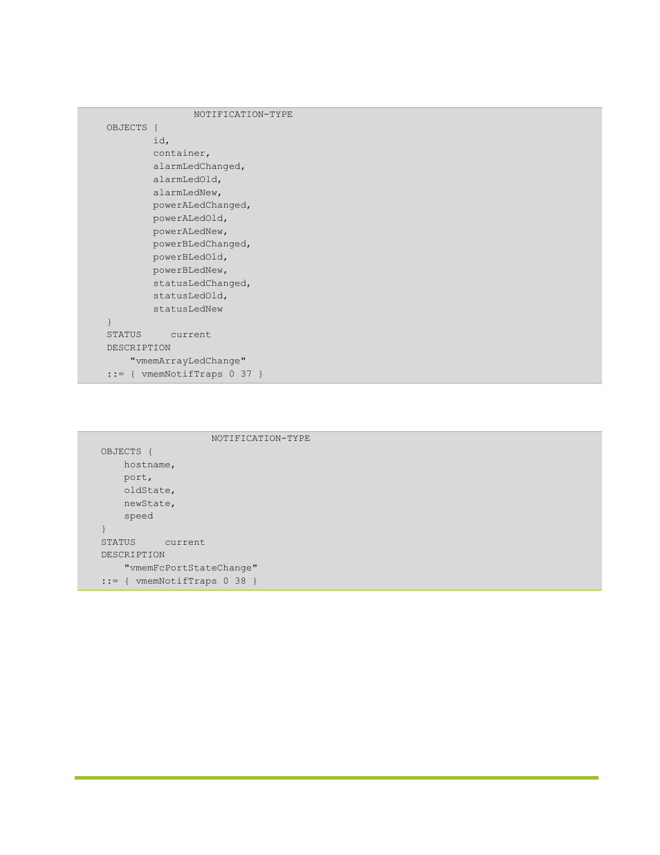 HP VMA-series Memory Arrays User Manual | Page 263 / 278