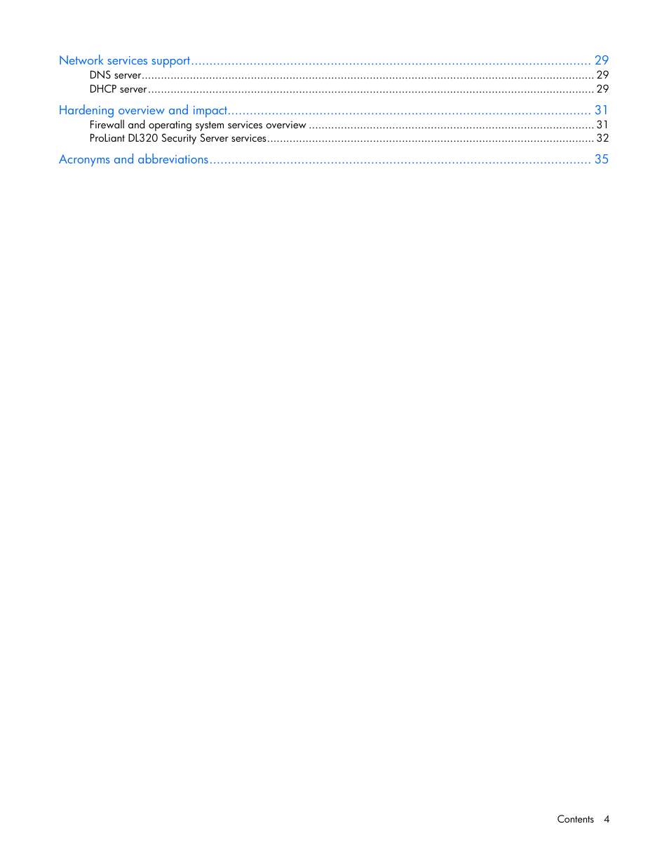 HP ProLiant DL320 G4 Server User Manual | Page 4 / 37