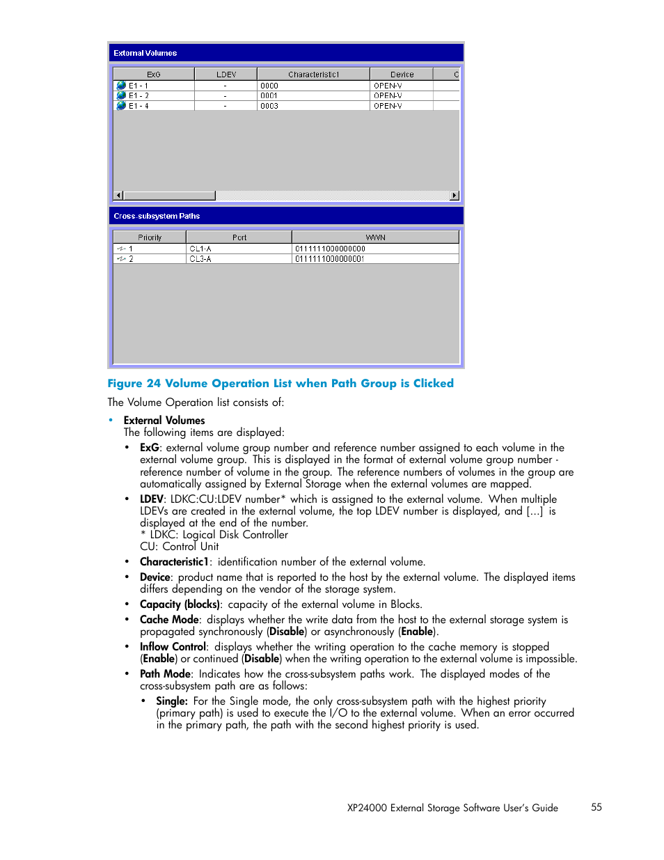 HP XP External Storage Software User Manual | Page 55 / 138