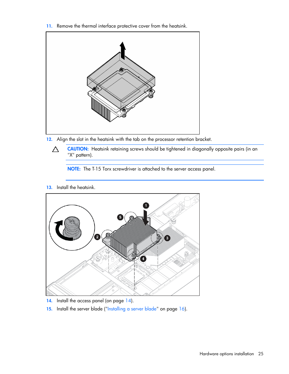 HP ProLiant BL465c G5 Server-Blade User Manual | Page 25 / 92
